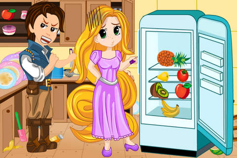Princess Messy Kitchen - Sugary Home/Clean Master screenshot 2
