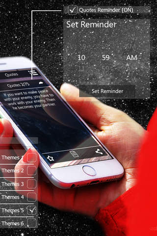 Daily Quotes Inspirational Maker “ Galaxy & Space ” Fashion Wallpaper Themes Pro screenshot 2