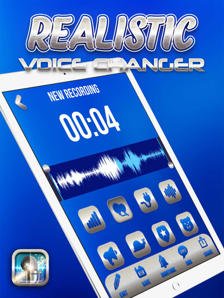 App Shopper Realistic Voice Changer Effects Cool Sound Recorder and