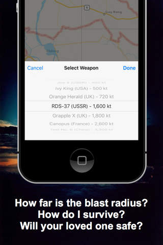 BlastMap - Nuclear Ground Zero Map screenshot 2