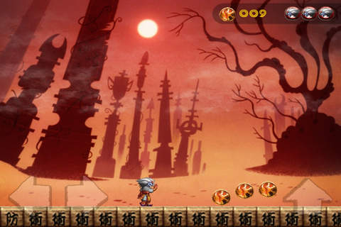 Samurai Run - Fun Addictive Racing Game screenshot 4