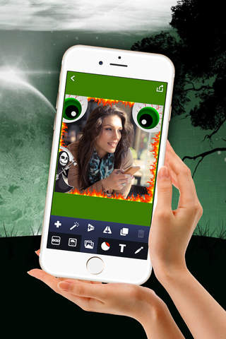 Scary Foto Lab - Pic Edit.or To Add Halloween Photo Frame.s & Horror Sticker.s screenshot 2