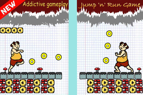 Boy Potbelly Run - Free Adventure, Run & Jump Games screenshot 3