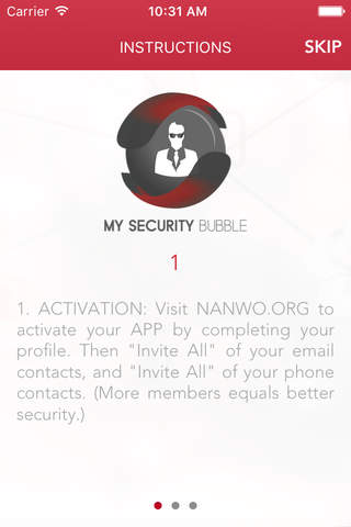 My Security Bubble screenshot 2