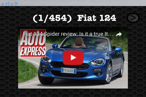 Fiat 124 Spider FREE | Watch and  learn with visual galleries screenshot 4