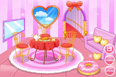 Dream Princess Room - House Design & Decoration Game for Girls and Kids screenshot 4