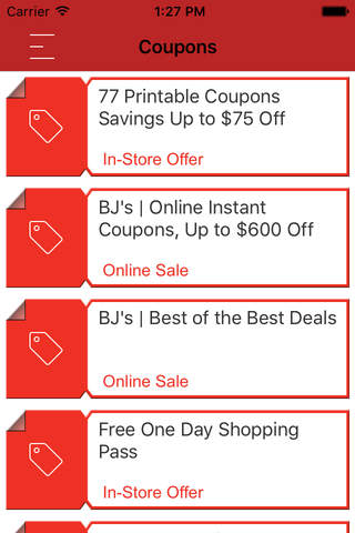 Coupons for BJ's Wholesale Club screenshot 2