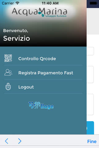 Acquamarina Service screenshot 2