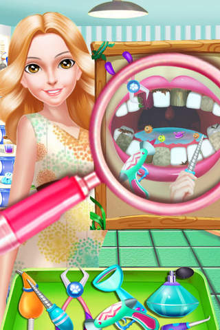 Pretty Lady Teeth Cure Simulator screenshot 2