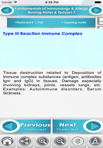 Fundamentals of Immunology and Allergy Nursing 5300 Flashcards screenshot 3