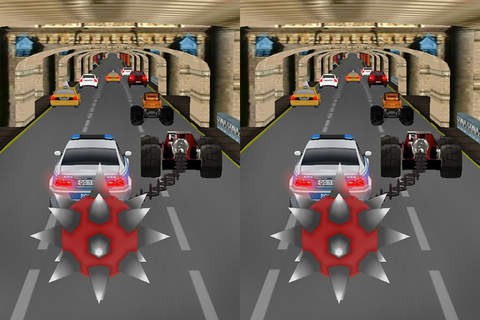 VR Heavy Monster Truck Flail Riders: Crush and Burn Syndicate traffic Cars Free screenshot 3