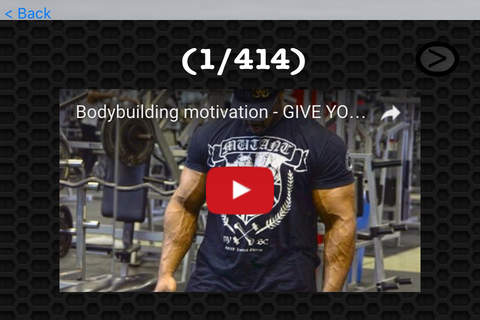 Motivational Body Building Photos and Videos FREE screenshot 3