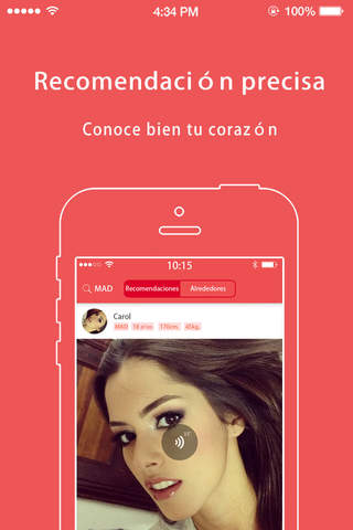 Ligar Dating-Chat para buscar pareja, tener Match y descubrir su amor screenshot 3