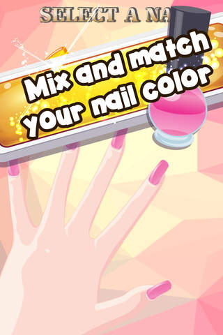 Flowers Garden On Your Fingers : Colorful FASHION RIVALS Doll Nail Painting screenshot 3