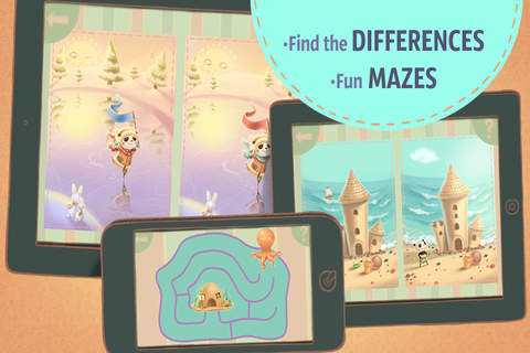Preschool educational games for toddlers learn colors & spot the difference screenshot 2
