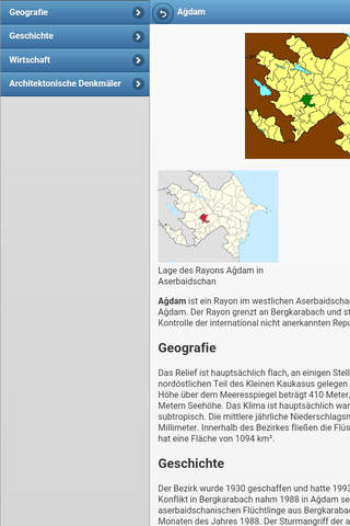 Districts of Azerbaijan screenshot 3