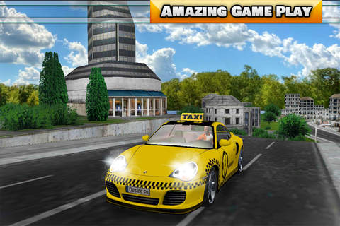 3D New York City Taxi Drive Cab Express 2016 screenshot 3