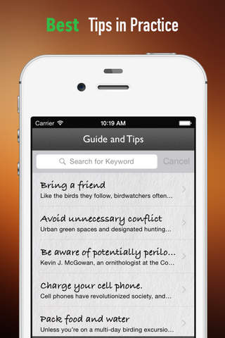 Birding Guide: Tips, Tools, and Concepts screenshot 4