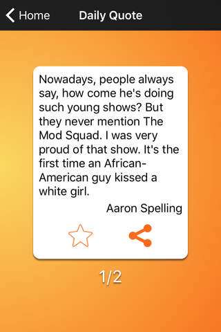 Quote Me - Aaron Spelling : With Daily Quotes screenshot 3