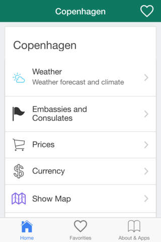 Copenhagen offline map and free travel guide screenshot 2