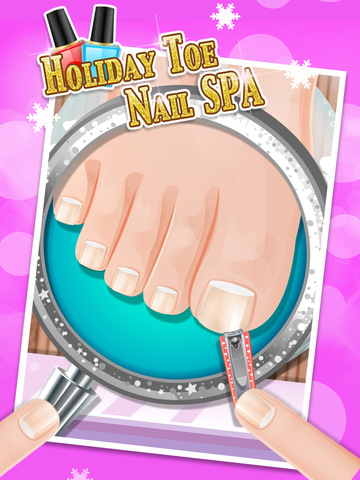 Holiday Foot Nail Art - kids gamesscreeshot 2