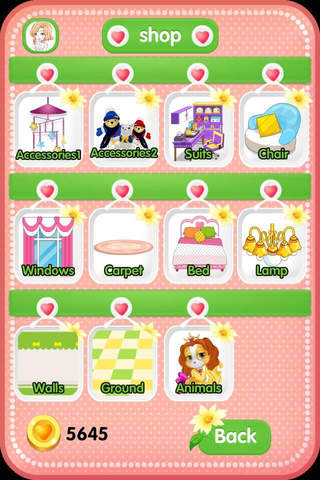 Princess Bedroom - House  Decoration Game for Girls and Kids screenshot 3