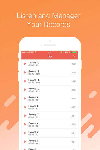 Lite Recorder - a handy and elegant recorder screenshot 4