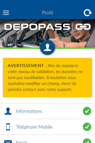 Depopass screenshot 3