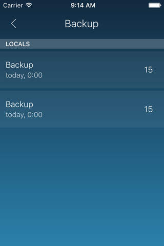 Backup Pro Advanced - My Contacts Backup Assistant screenshot 2