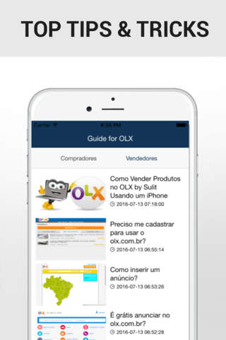 Guide for OLX - Classificados de Compra e Venda de Produtos e Serviços screenshot 2