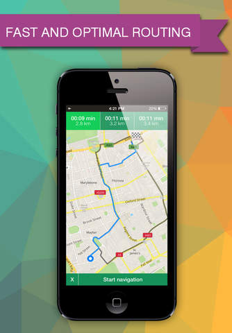 Tyne and Wear, UK Offline GPS : Car Navigation screenshot 2