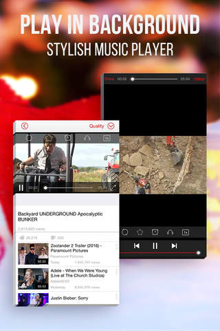 RedTube - Free Video Player & PlayList Manager for Youtube Pro screenshot 2