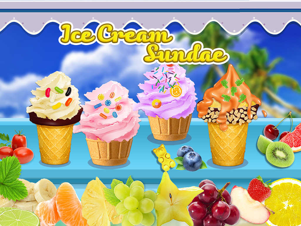 App Shopper Ice Cream Sundae Maker Fun Crazy Summer Frozen Ice Cream