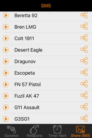 Gunshot Soundboard Free - 100+ Gun Sounds & Weapon Sound Effects Button screenshot 4