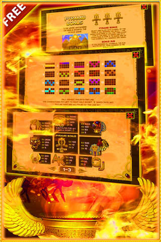 777 Classic Egyptian Pharaoh's Slots: Casino Slots Machines Free! screenshot 2