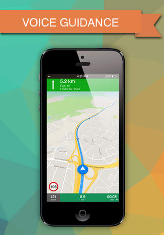 Saxony, Germany Offline GPS : Car Navigation screenshot 3
