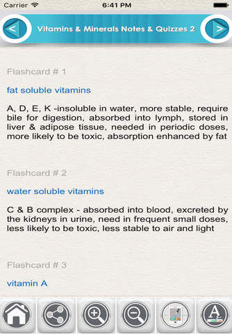 Fundamentals of Vitamins and Minerals for self learning & Exam Preparation2000Flashcards screenshot 2