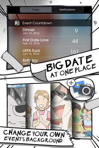 Event Countdown Manga & Anime Wallpapers  - “ Chi’s Sweet Home Edition ” Free screenshot 2