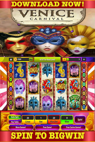 Classic 999 Casino Slots Play Card: Free Game Full HD ! screenshot 2