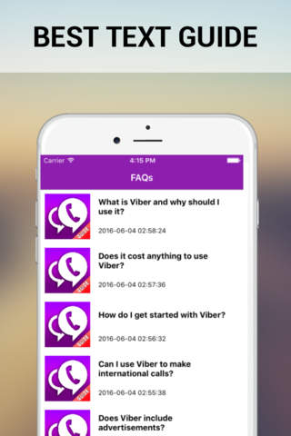Guide for Viber Chat Free screenshot 2