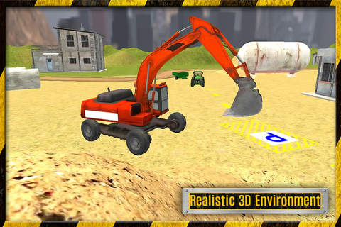 Excavator Construction Simulator Pro 2016 screenshot 2