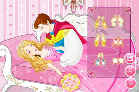 Sleeping Princess Love Story – Fairy Beauty Fashion Salon Game screenshot 3