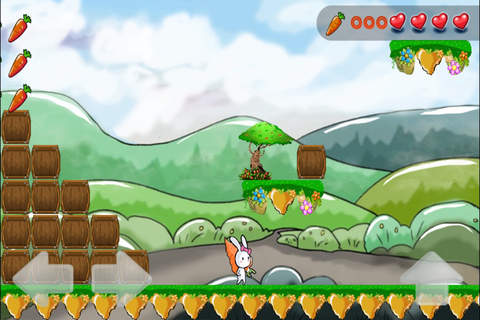 Cute Bunny Jumping - Free Addictive Running screenshot 2