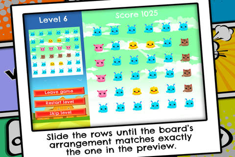 Slide Happy Farm Friends Frenzy - PRO Animal Pattern Match Puzzle screenshot 2