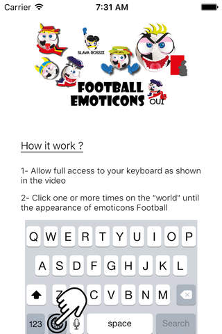 Football Emoticons screenshot 4