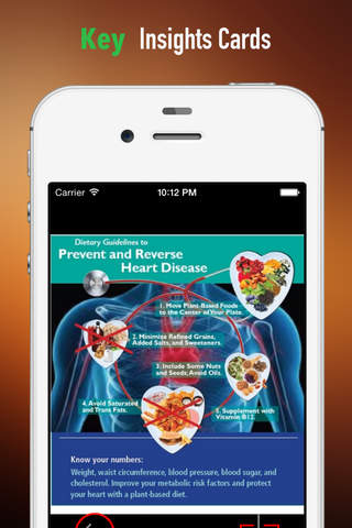 Prevent and Reverse Heart Disease: Practical Guide Cards with Key Insights and Daily Inspiration screenshot 4