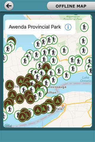 Ontario - Campgrounds & Hiking Trails screenshot 3
