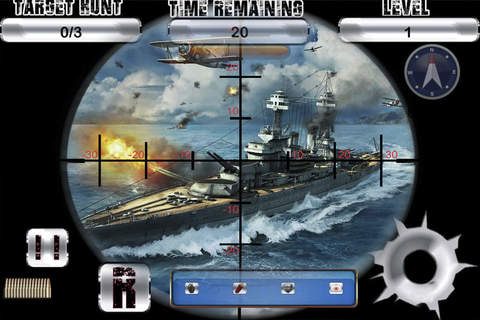Warship Bullet Gunner Attack Pro : Sea Wars screenshot 2