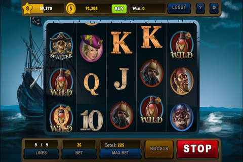 Pirate Slots - Play Las Vegas Gambling Slots and Win Lottery Jackpot screenshot 2