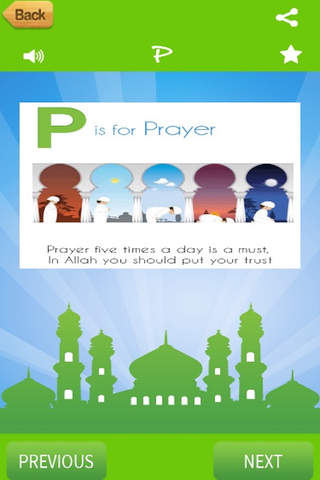 Little Angle ABC Of Islam Learning for Muslim Kids screenshot 4